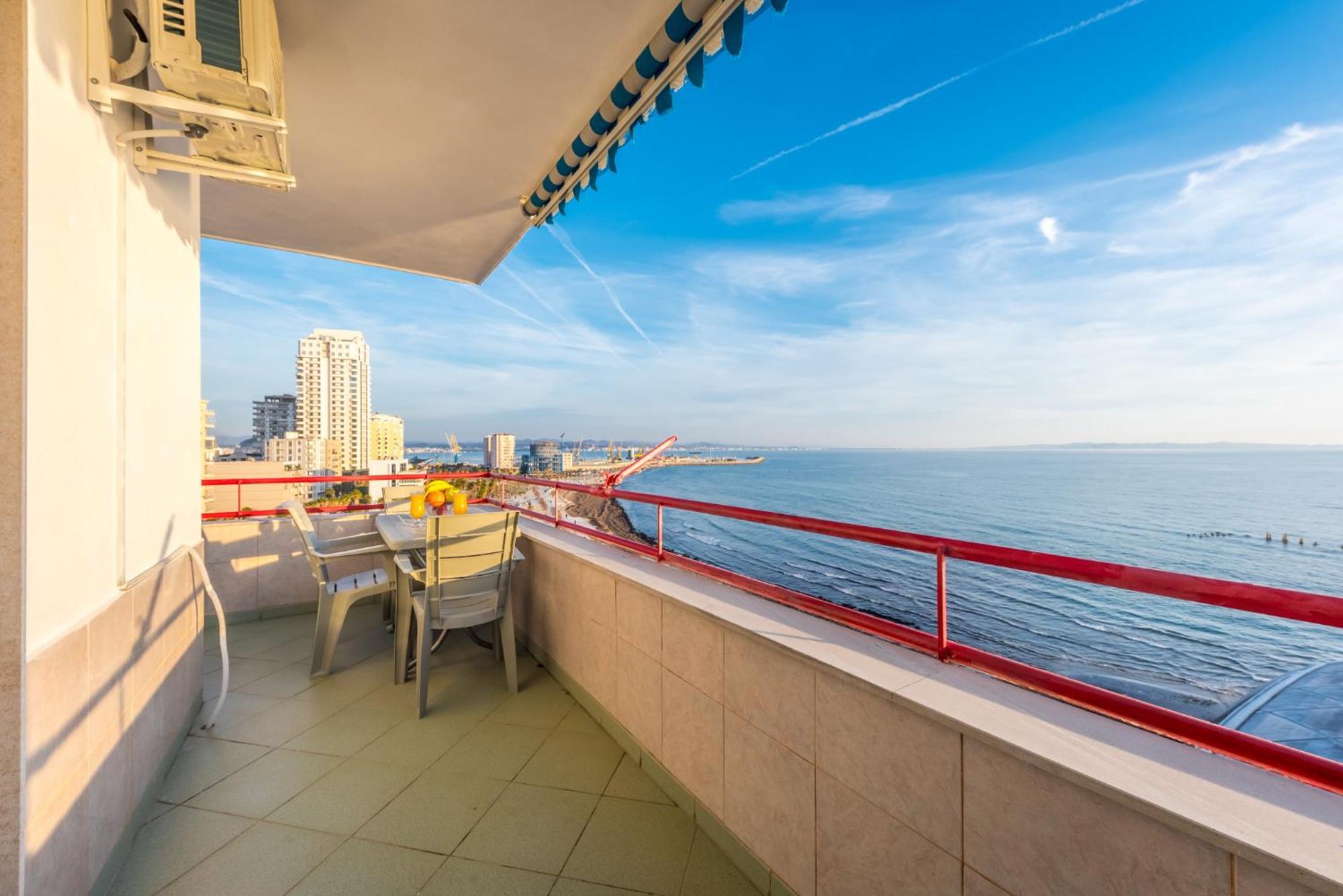 Full Sea View Center 2 Bedroom Durres Luaran gambar